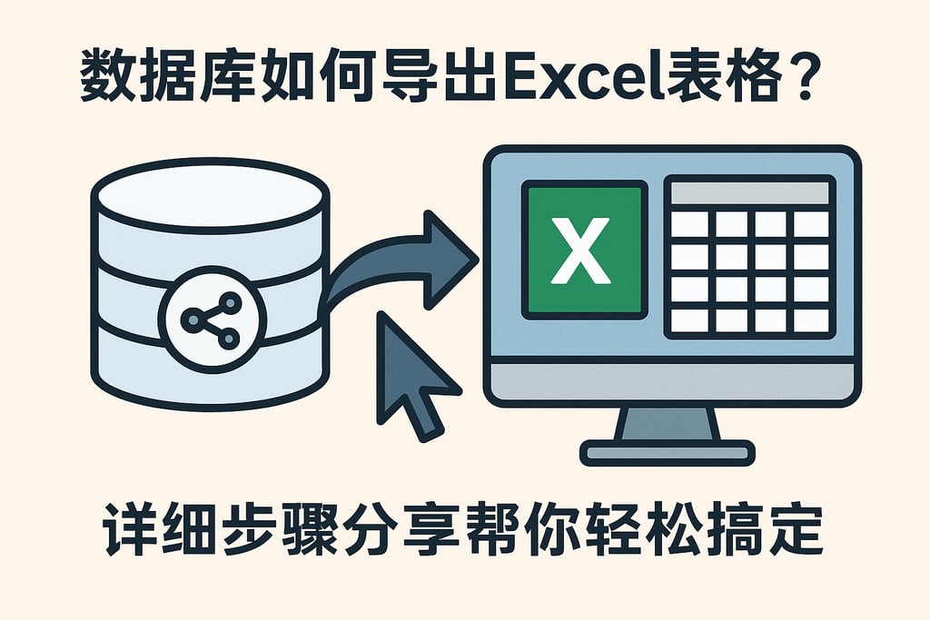 数据库如何导出excel表格？详细步骤分享帮你轻松搞定