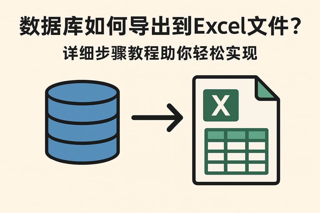 数据库如何导出到Excel文件？详细步骤教程助你轻松实现