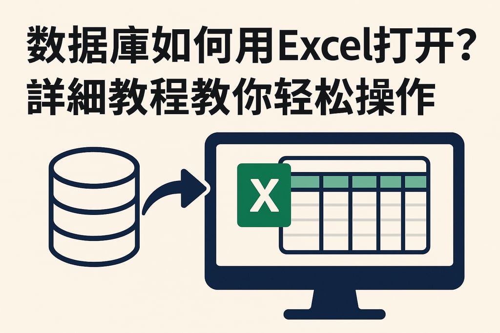 数据库如何用excel打开？详细教程教你轻松操作