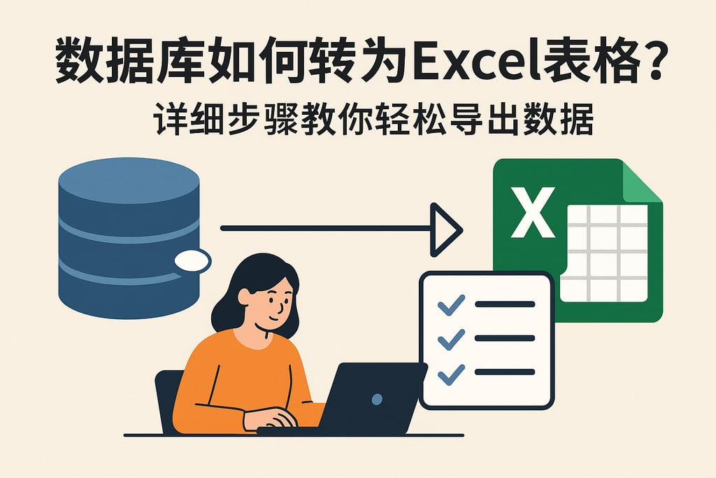 数据库如何转为excel表格？详细步骤教你轻松导出数据