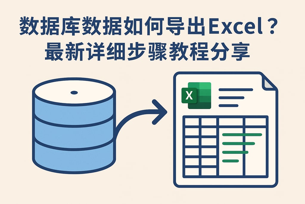 数据库数据如何导出excel？最新详细步骤教程分享