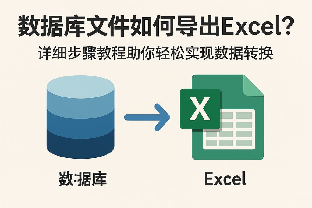 数据库文件如何导出Excel？详细步骤教程助你轻松实现数据转换