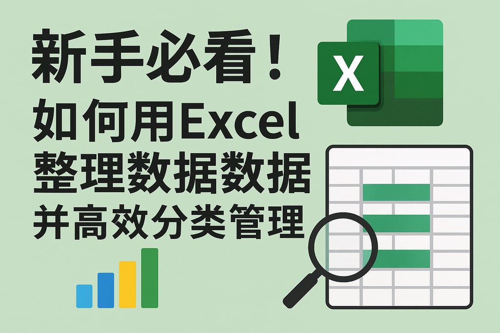 新手必看！如何用Excel整理数据库数据并高效分类管理