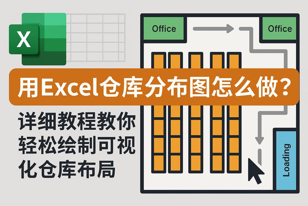 用Excel仓库分布图怎么做？详细教程教你轻松绘制可视化仓库布局