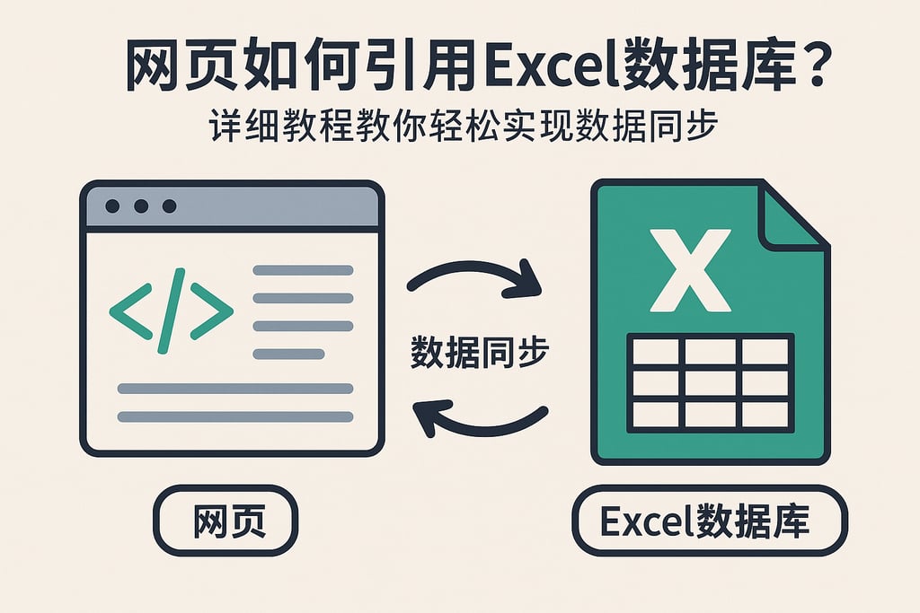 网页如何引用excel数据库？详细教程教你轻松实现数据同步