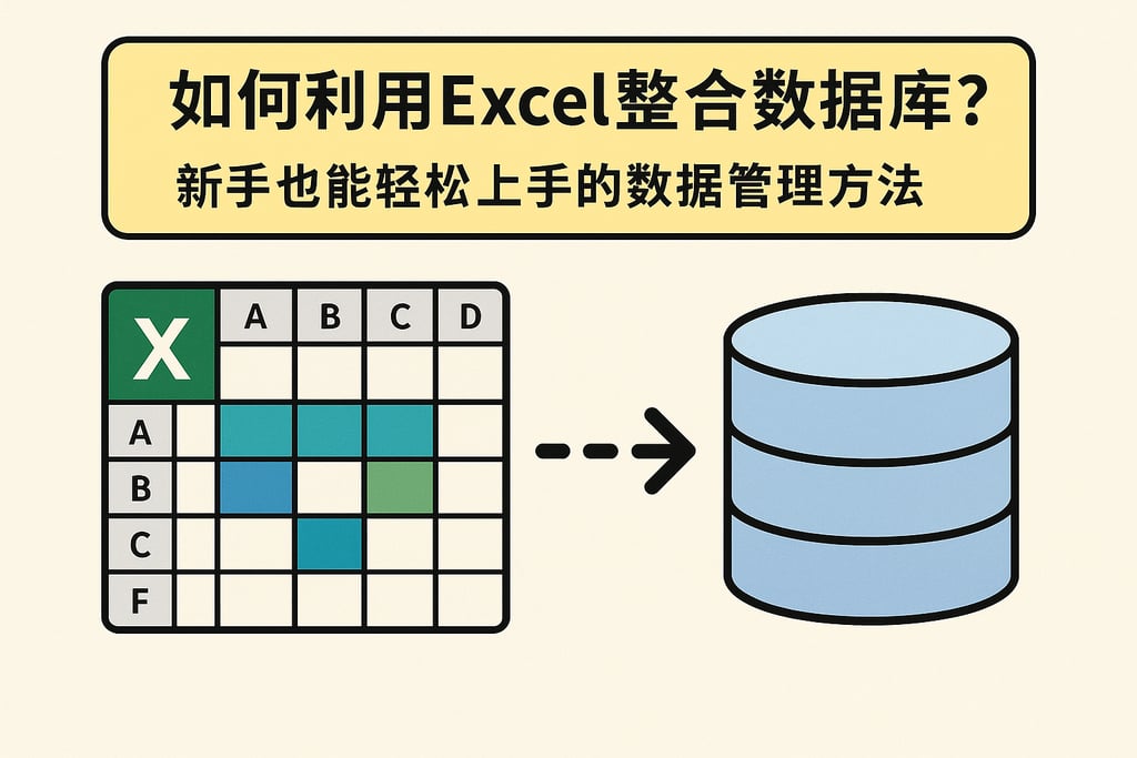 如何利用Excel整合数据库?新手也能轻松上手的数据管理方法 | 零代码企业数字化知识站