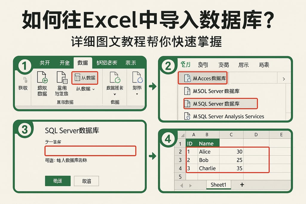 如何往excel中导入数据库?详细图文教程帮你快速掌握 | 零代码企业数字化知识站
