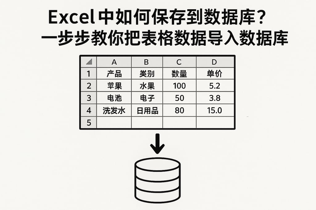 Excel中如何保存到数据库?一步步教你把表格数据导入数据库 | 零代码企业数字化知识站