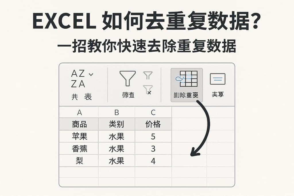 excel如何去重复数据库?一招教你快速去除重复数据 | 零代码企业数字化知识站