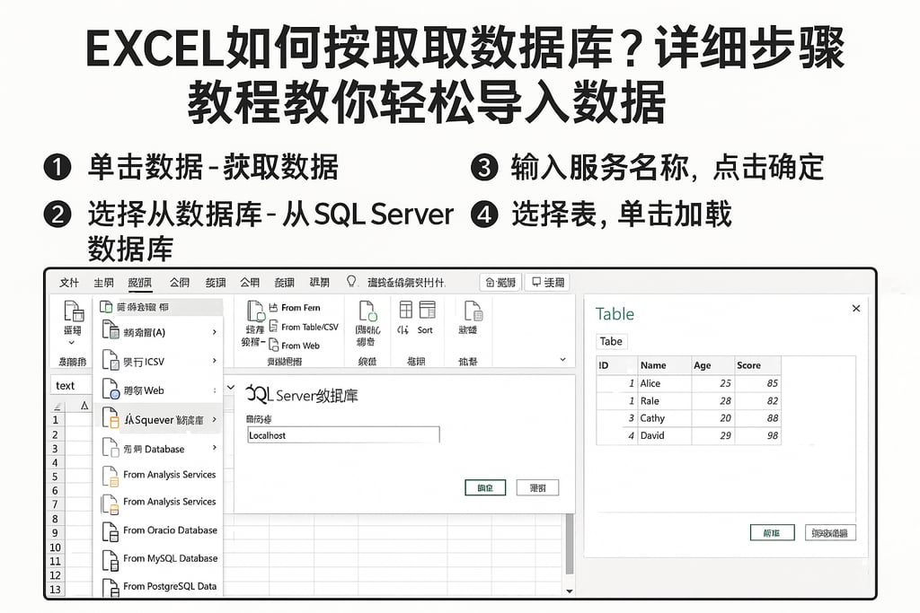 excel如何按和取数据库?详细步骤教程教你轻松导入数据 | 零代码企业数字化知识站