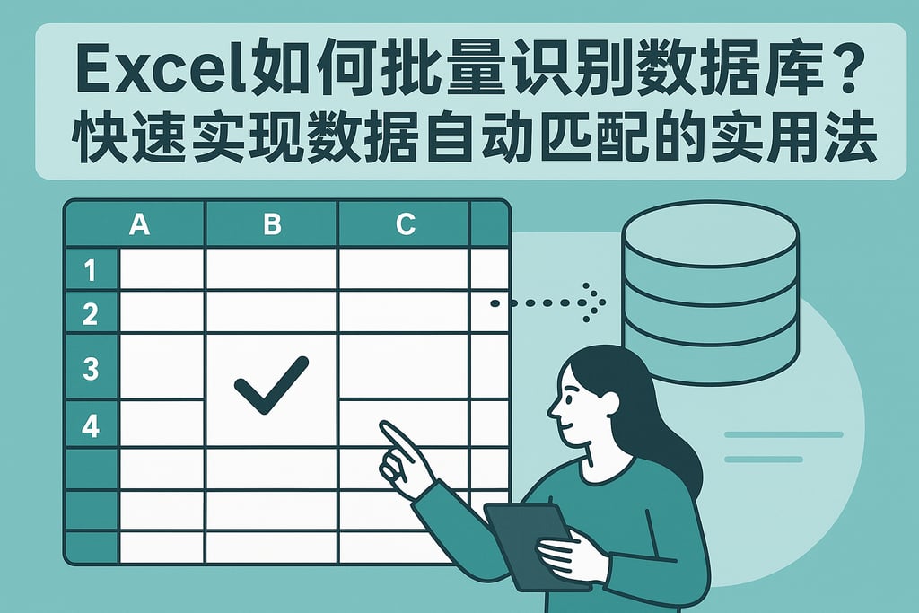 excel如何批量识别数据库？快速实现数据自动匹配的实用方法