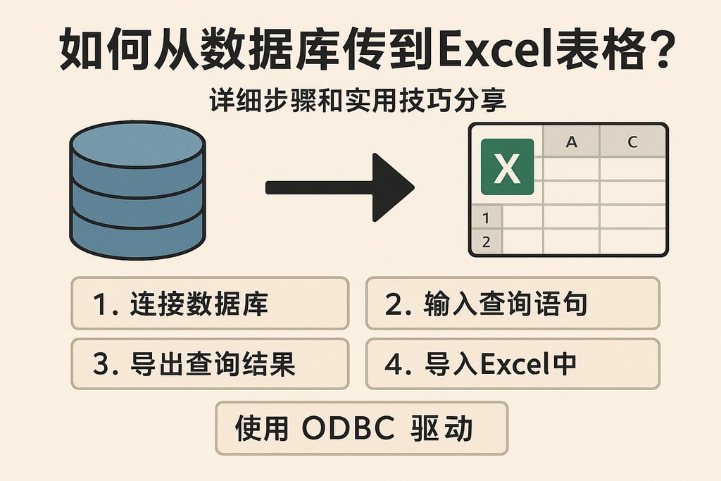 如何从数据库传到excel表格？详细步骤和实用技巧分享