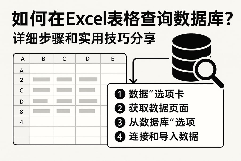 如何在Excel表格查询数据库？详细步骤和实用技巧分享