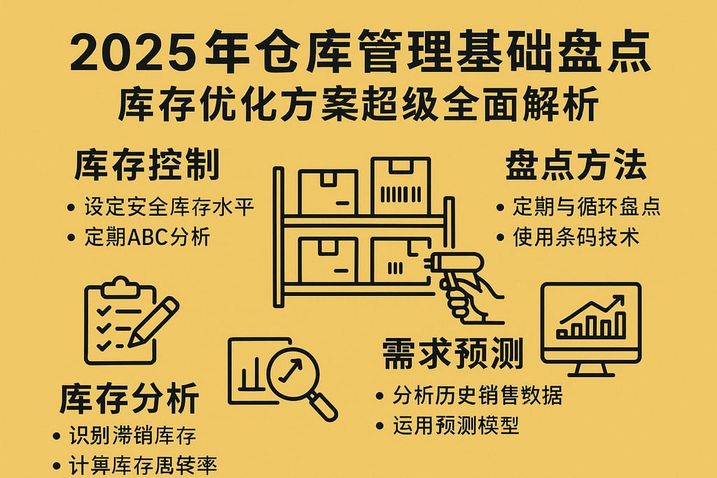 2025年仓库管理基础盘点，库存优化方案超级全面解析