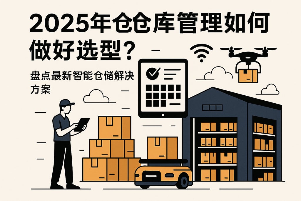 2025年仓库管理如何做好选型？盘点最新智能仓储解决方案