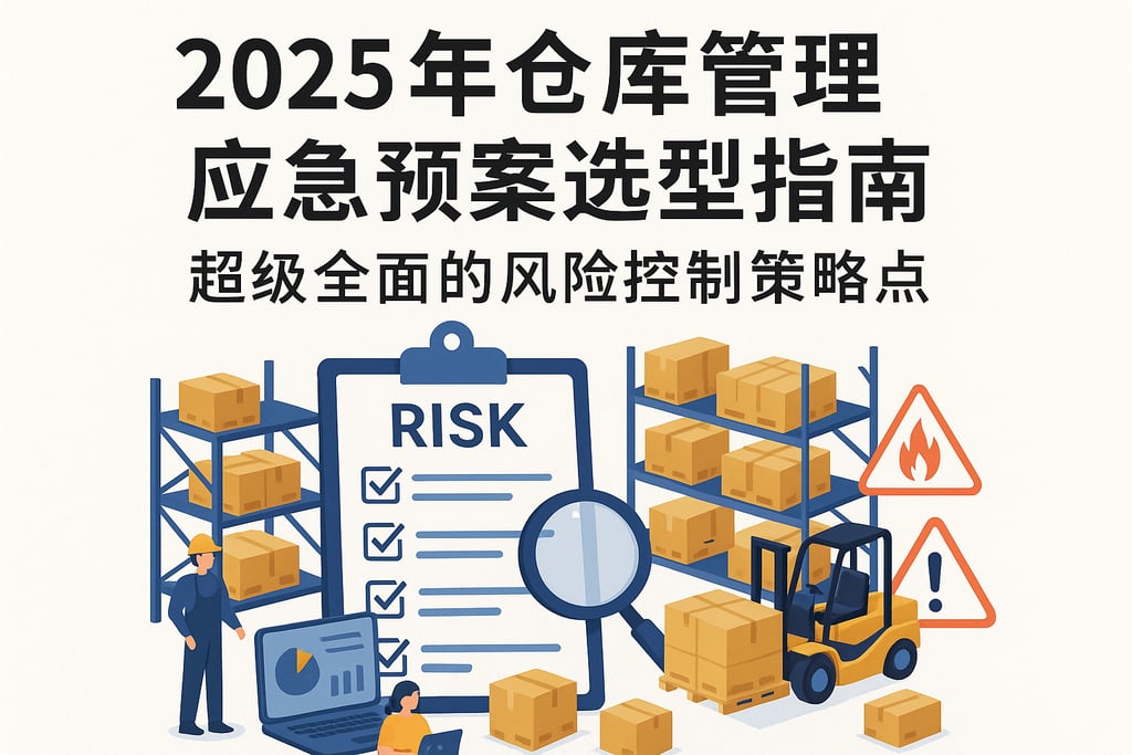 2025年仓库管理应急预案选型指南，超级全面的风险控制策略盘点