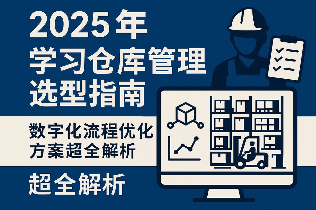 2025年学习仓库管理选型指南，数字化流程优化方案超全解析