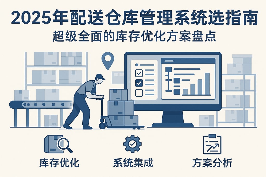 2025年配送仓库管理系统选型指南，超级全面的库存优化方案盘点