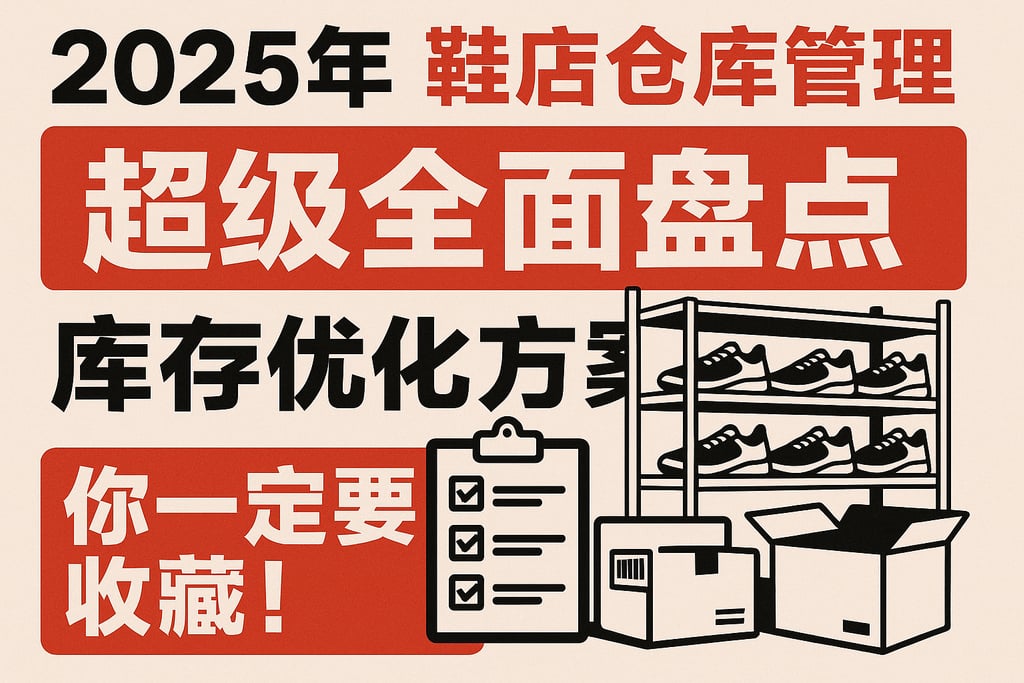 2025年鞋店仓库管理超级全面盘点，库存优化方案你一定要收藏！