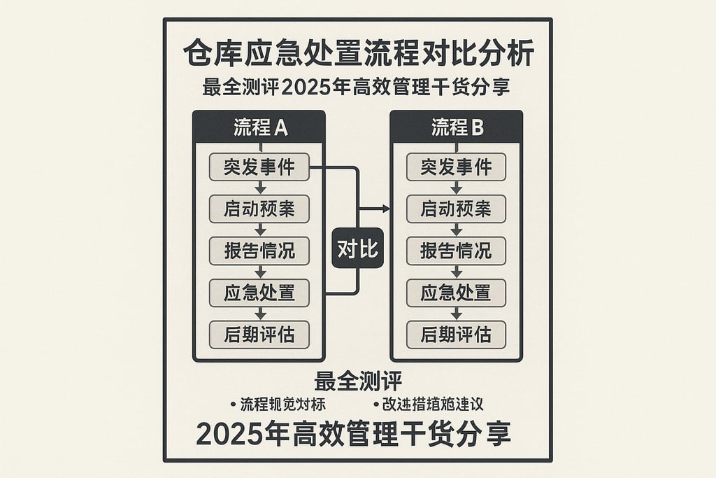 仓库应急处置流程对比分析，最全测评2025年高效管理干货分享
