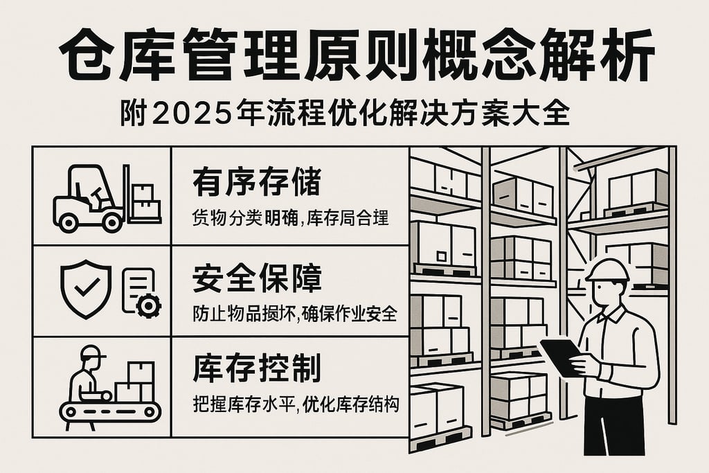 仓库管理原则概念解析，附2025年流程优化解决方案大全
