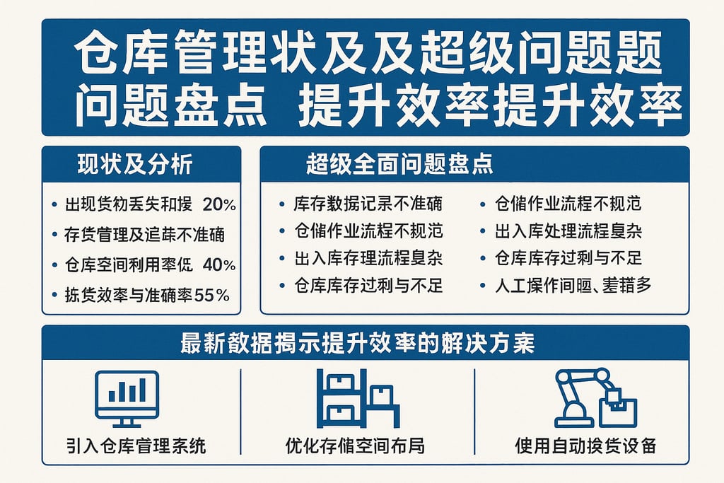 仓库管理现状及分析超级全面问题盘点，最新数据揭示提升效率的解决方案