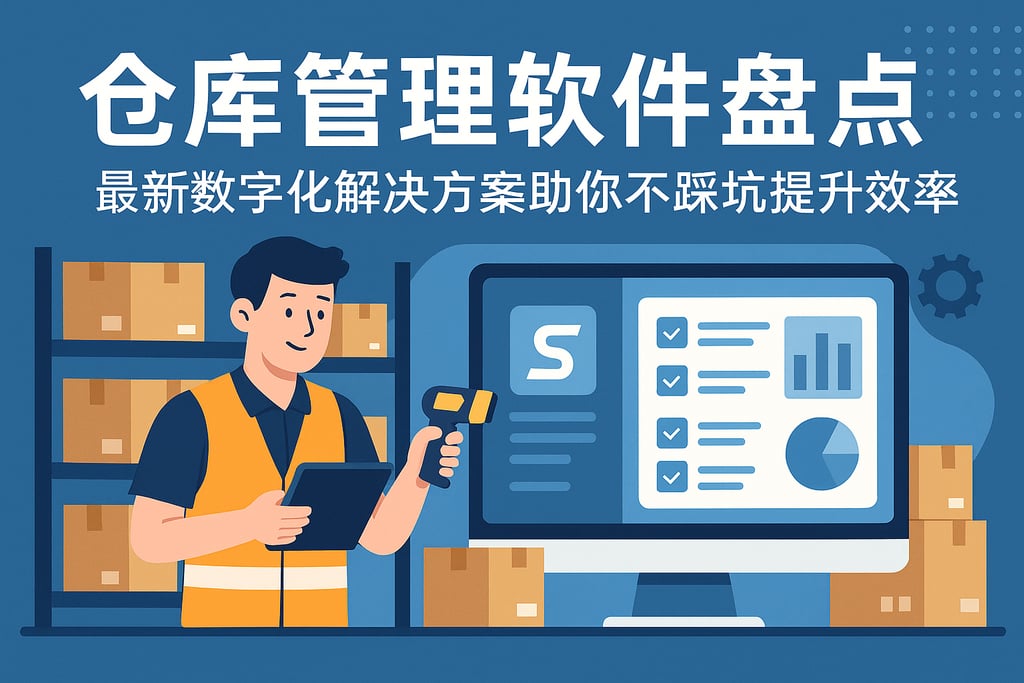 仓库管理软件盘点，最新数字化解决方案助你不踩坑提升效率