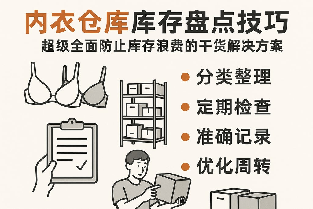 内衣仓库库存盘点技巧，超级全面防止库存浪费的干货解决方案