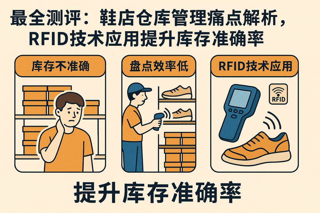 最全测评：鞋店仓库管理痛点解析，RFID技术应用提升库存准确率