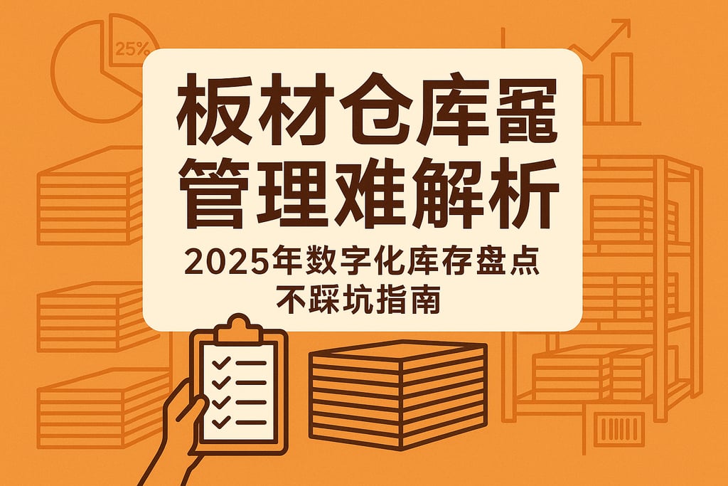 板材仓库管理难题解析，2025年数字化库存盘点不踩坑指南
