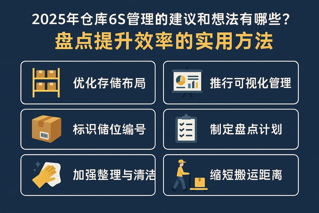 2025年仓库6S管理的建议和想法有哪些？盘点提升效率的实用方法