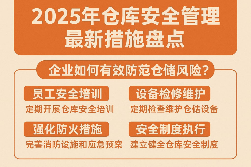 2025年仓库安全管理最新措施盘点，企业如何有效防范仓储风险？