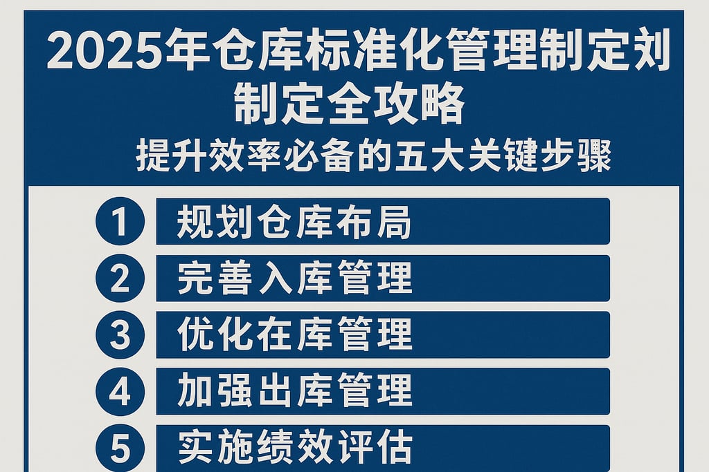 2025年仓库标准化管理流程制定全攻略，提升效率必备的五大关键步骤