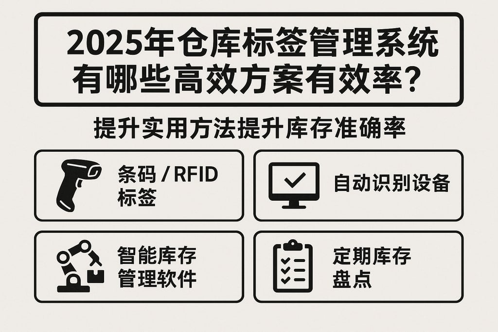 2025年仓库标识管理系统有哪些高效方案？提升库存准确率的实用方法盘点