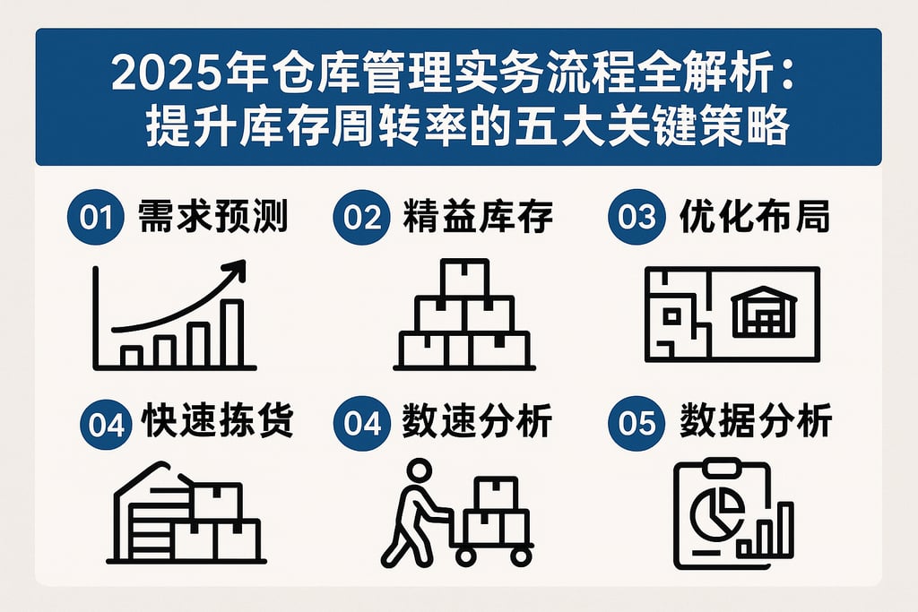 2025年仓库管理实务流程全解析：提升库存周转率的五大关键策略