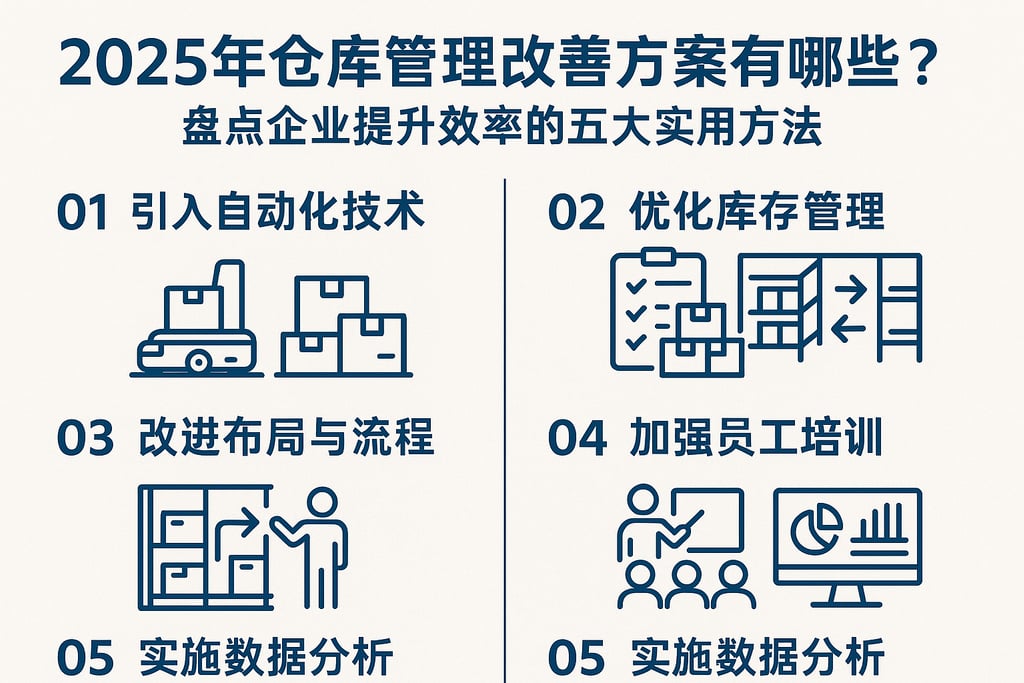 2025年仓库管理改善方案有哪些？盘点企业提升效率的五大实用方法