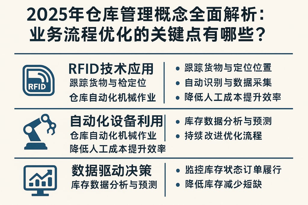 2025年仓库管理概念全面解析：业务流程优化的关键点有哪些？