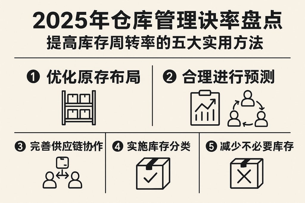 2025年仓库管理诀窍盘点：提高库存周转率的五大实用方法