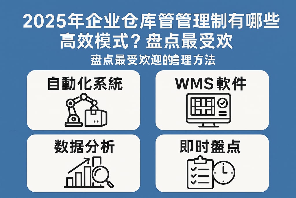 2025年企业仓库管理制有哪些高效模式？盘点最受欢迎的管理方法