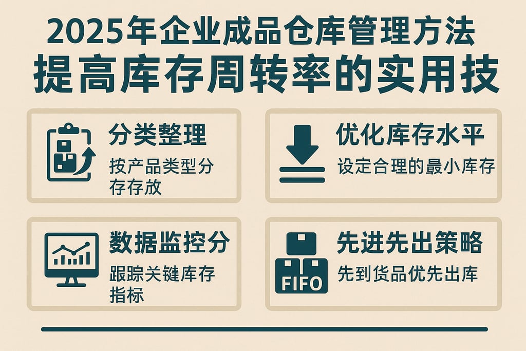 2025年企业成品仓库管理方法全盘点：提高库存周转率的实用技巧