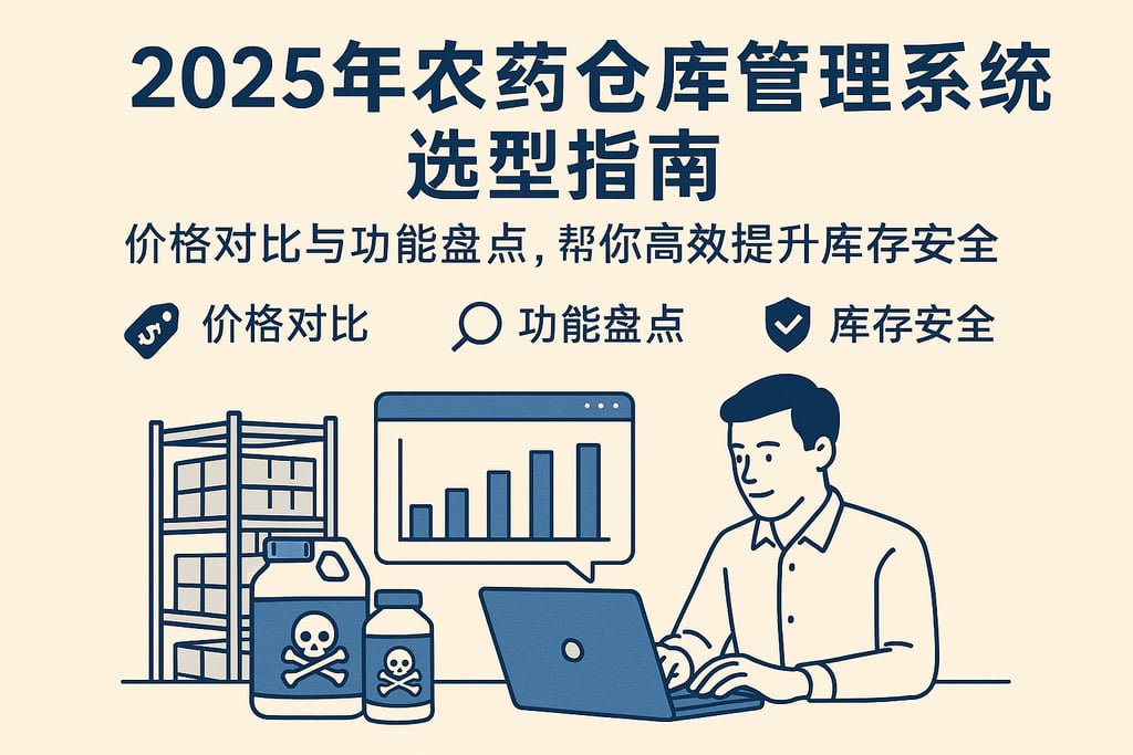 2025年农药仓库管理系统选型指南：价格对比与功能盘点，帮你高效提升库存安全