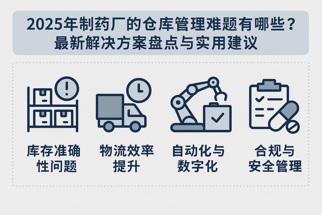 2025年制药厂的仓库管理难题有哪些？最新解决方案盘点与实用建议