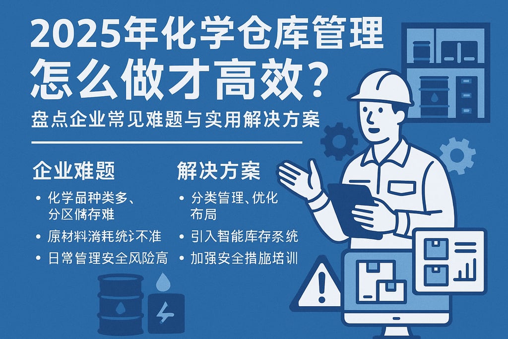 2025年化学仓库管理怎么做才高效？盘点企业常见难题与实用解决方案