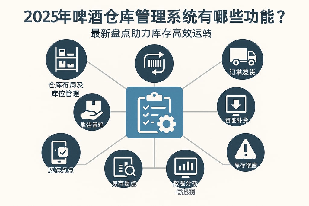 2025年啤酒仓库管理系统有哪些功能？最新盘点助力库存高效运转