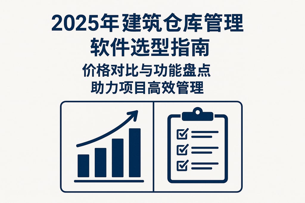 2025年建筑仓库管理软件选型指南：价格对比与功能盘点，助力项目高效管理
