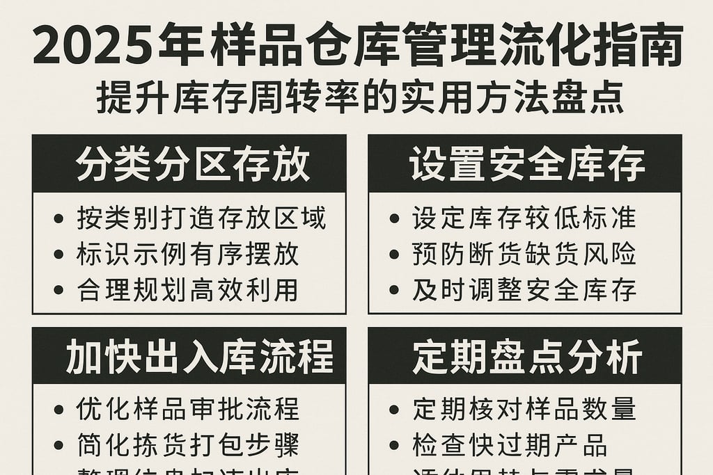 2025年样品仓库管理流程优化指南，提升库存周转率的实用方法盘点
