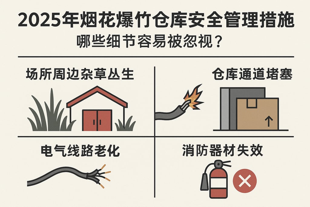 2025年烟花爆竹仓库安全管理措施盘点，哪些细节容易被忽视？