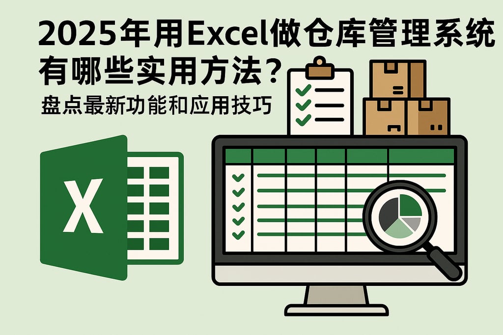 2025年用Excel做仓库管理系统有哪些实用方法？盘点最新功能和应用技巧