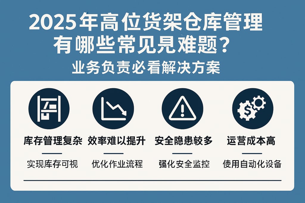 2025年高位货架仓库管理有哪些常见难题？业务负责人必看解决方案