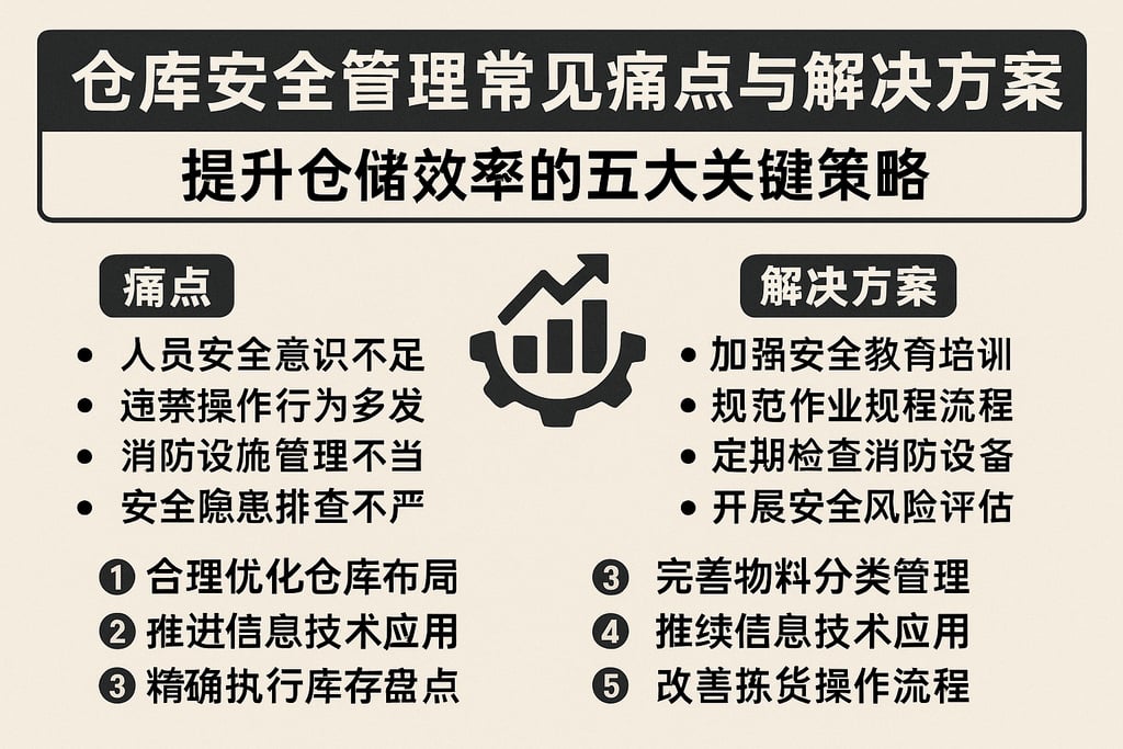 仓库安全管理常见痛点与解决方案，提升仓储效率的五大关键策略